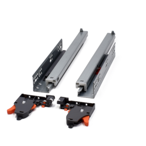 Glisiera tip Tandem sub sertar 400/450/500 mm cu amortizare si extragere totala pal max 19mm, 40kg